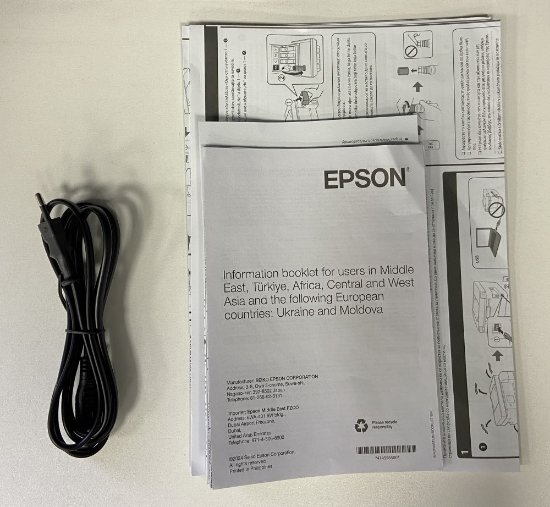 RABLJENI - Multifunkcijski printer EPSON ITS L5590, printer/scanner/copy/fax, Eco Tank, 4800 dpi, USB, WiFi, crni