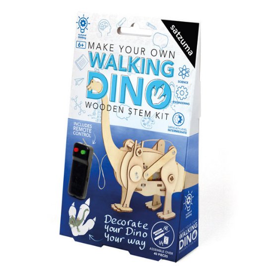 STEM set SATZUMA Make Your Own Walking Dinosaur