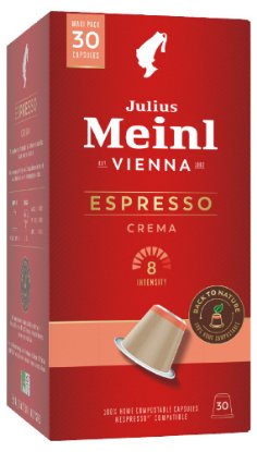 JULIUS MEINL biorazgradive kapsule BigPack ESPRESSO CREMA 30/1