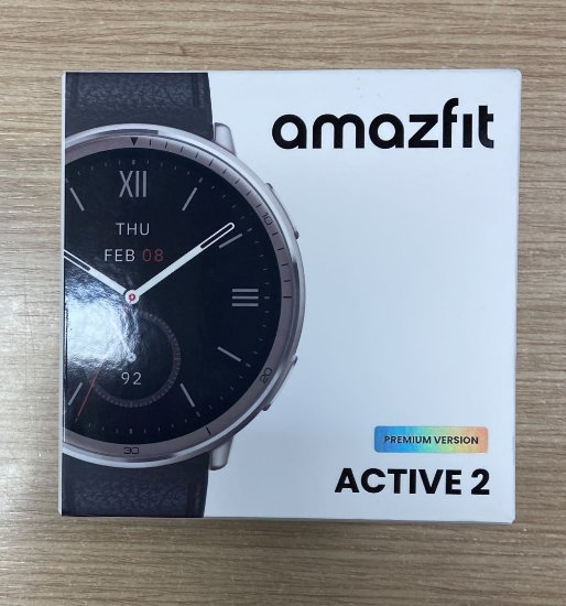 OPEN BOX - Pametni sat AMAZFIT Active 2 NFC Premium, 1.32" Amoled, pametne obavijesti, crni