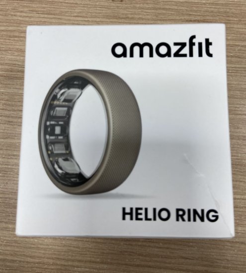 OPEN BOX - Pametni prsten AMAZFIT Helio Ring, veličina 10, praćenje aktivnosti, titanij