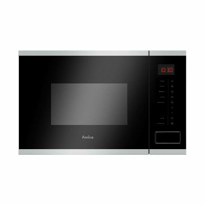 Ugradbena mikrovalna pećnica AMICA AMMB25E2GI, 25 l, 900 W, Combigrill , crna