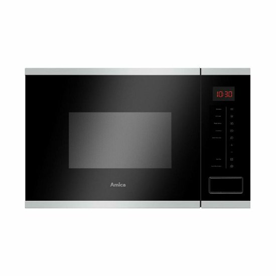 Ugradbena mikrovalna pećnica AMICA AMMB25E2GI, 25 l, 900 W, Combigrill , crna