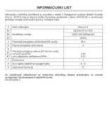 Ugradbena pećnica AMICA ED37617W, X type, 77 l, energetski razred A, bijela