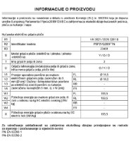 Ugradbena ploča AMICA VH 3021, domino, 30 cm, 2 zone, staklokeramika, crna