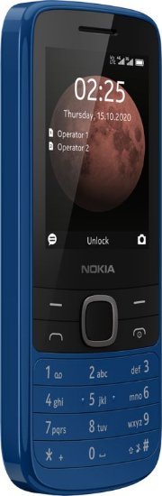 Klasični mobitel NOKIA 225 DS, 2.4", MicroSD, Dual SIM, kamera, plavi