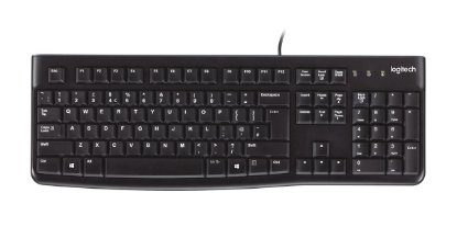Tipkovnica LOGITECH K120, crna, OEM, USB