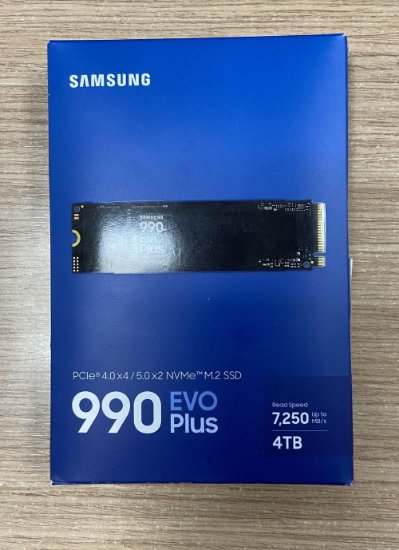 OPEN BOX - SSD 4TB SAMSUNG 990 EVO Plus NVMe M.2, MZ-V9S4T0BW, maks. do 7250/6300 MB/s