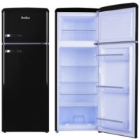 Hladnjak AMICA KGC15634S, kombinirani, 144 cm, 162/44 l, AutoDefrost, energetski razred E, crni