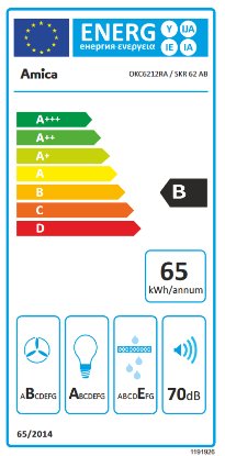 Kaminska kuhinjska napa AMICA OKC 6212 RM, Retro, 60 cm, 635 m3/h, energetski razred B, bež