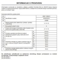 Ugradbena ploča AMICA PG4VQ133, struja, 60 cm, 4 polja, staklokeramika, crna