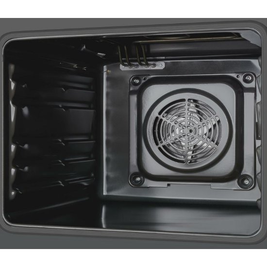 Ugradbena pećnica AMICA 10222.3EHbSm Fine Design, 62 l, parno čišćenje, energetski razred A, crna mat