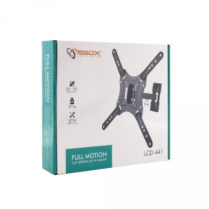 Nosač zidni za TV SBOX LCD-441, 23"-55", zakretni