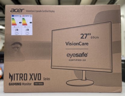 RABLJENI - Gaming monitor 27" ACER Nitro XV270M3Bmiiprx UM.HX0EE.305, FHD, IPS, 180Hz, 1ms, 250cd/m2, FreeSync, pivot, zvučnici, crni