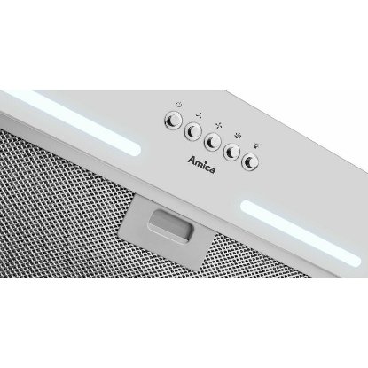 Ugradbena kuhinjska napa AMICA OMP6253WG, 60 cm, 389 m3/h, energetski razred C, bijela