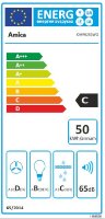 Ugradbena kuhinjska napa AMICA OMP6253WG, 60 cm, 389 m3/h, energetski razred C, bijela