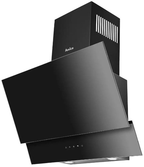 Zidna kuhinjska napa AMICA OKP6547S, 60 cm, 400 m3/h, energetski razred D, crna