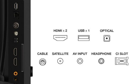 QLED TV 32" TCL 32S4K, DVB-T2/C/S2, HD, Android TV, WiFi, energetski razred F