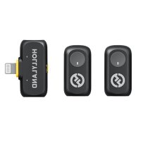 Mikrofon HOLLYLAND Lark A1 Mini Duo Lightning, crni