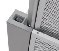 Teleskopska kuhinjska napa AMICA OTP6243I, 60 cm, 270 m3/h, energetski razred C, inox