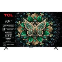 Mini LED TV 65" TCL 65C6K, Smart TV, UHD 4K, DVB-T2/C/S2, HDMI, Wi-Fi, USB, BT, energetski razred F