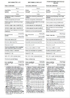 Hladnjak AMICA VKS 354 120 W, bez ledenice, 143 cm, 229 l, energetski0 razred F, bijeli