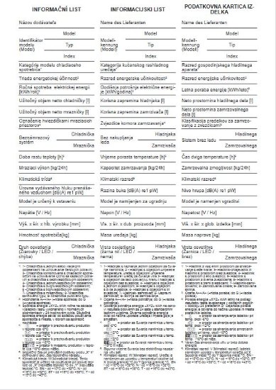 Hladnjak AMICA VKS 354 120 W, bez ledenice, 143 cm, 229 l, energetski0 razred F, bijeli