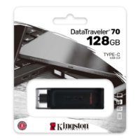 OPEN BOX - Memorija USB-C FLASH DRIVE,128 GB, KINGSTON DT70/128GB, crni
