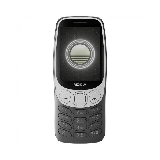 Klasični mobitel NOKIA 3210 4G DS (2024), 2.4", MicroSD, Dual SIM, kamera, crni