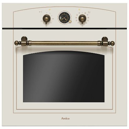 Ugradbena pećnica AMICA TR110TW, Retro, 65 l, energetski razred A, bež