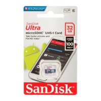 Memorijska kartica SANDISK, Micro SDHC Ultra, 32GB, SDSQUNR-032G-GN3MN, 100MB/s