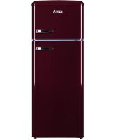 Hladnjak AMICA KGC15631R, kombinirani, 144 cm, 162/44 l, LINEAR cooling, energetski razred E, crveni