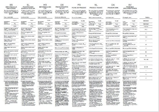 Ugradbena kuhinjska napa AMICA OMC6242I, 60 cm, 350 m3/h, energetski razred C, inox