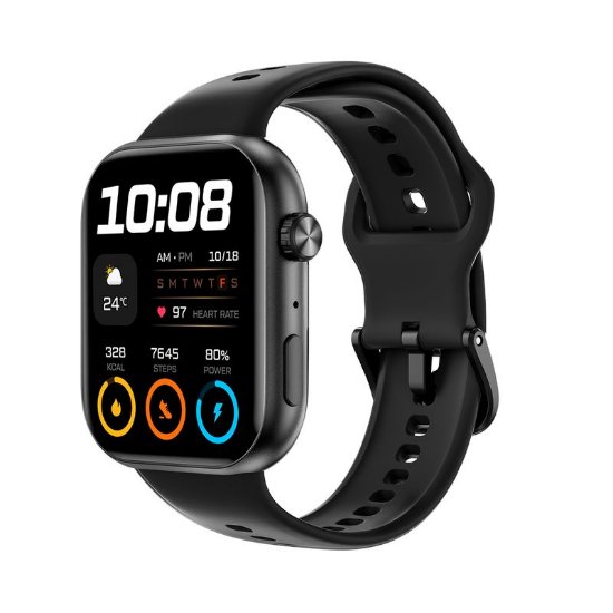 Pametni sat HONOR Choice Watch 2i, pametne obavijesti, vodootporan, BT, crni