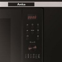 Ugradbena mikrovalna pećnica AMICA AMG20BF, 20 l, 700 W, Grill, crna