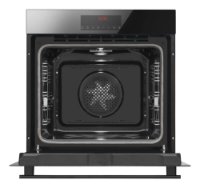 Ugradbena pećnica AMICA ED57527B, piroliza, 77 l, X type, energetski razred A+, crna