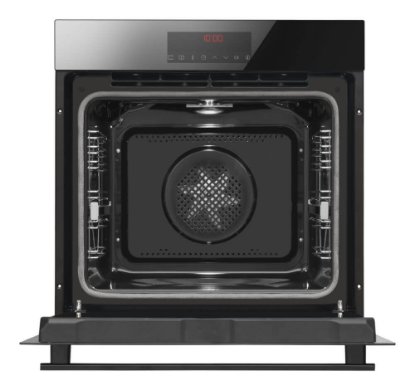 Ugradbena pećnica AMICA ED57527B, piroliza, 77 l, X type, energetski razred A+, crna