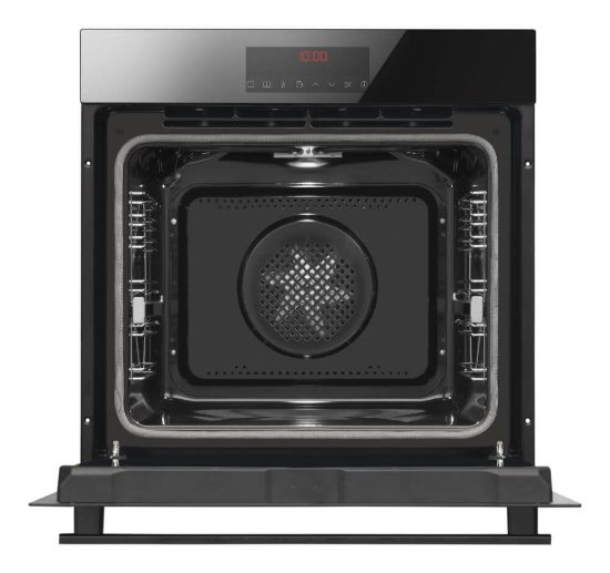 Ugradbena pećnica AMICA ED57527B, piroliza, 77 l, X type, energetski razred A+, crna