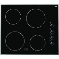 Ugradbena ploča AMICA PG4VQ133, struja, 60 cm, 4 polja, staklokeramika, crna