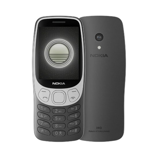 Klasični mobitel NOKIA 3210 4G DS (2024), 2.4", MicroSD, Dual SIM, kamera, crni