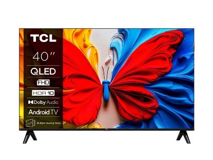 QLED TV 40" TCL 40S5K, Smart TV, FHD, DVB-T2/C/S2, USB, LAN, Wi-Fi, BT, crni - energetski razred F