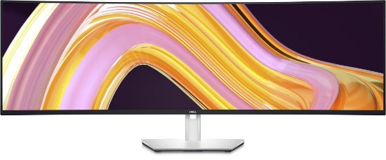 Monitor 49" DELL U4924DW, 5K Dual QHD, IPS, 60Hz, 5ms, 350cd/m2, pivot, zakrivljeni, zvučnici, crni