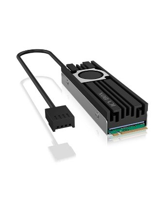 Hladnjak ICY BOX, za M.2 NVMe SSD, 20mm, srebrni