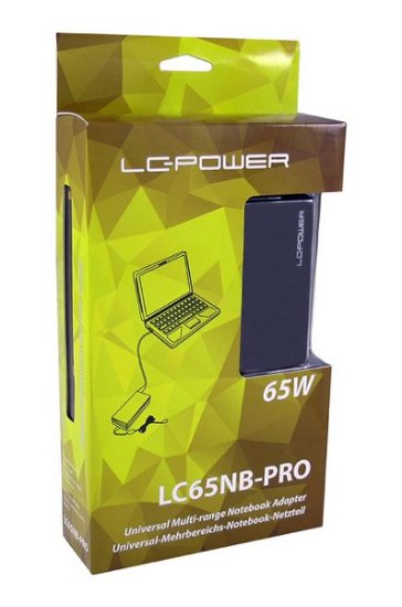 Punjač za laptop LC POWER LC-NB-PRO-65, 65W, univerzalni