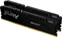 Memorija PC-44800, 32GB, KINGSTON KF556C40BBK2-32 FURY Beast, DDR5 5600MHz, kit 2x16GB