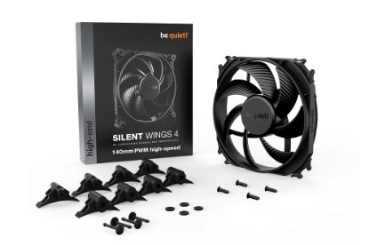 Ventilator BE QUIET Silent Wings 4 High-speed, 140mm, 1900 okr/min, PWM, crni