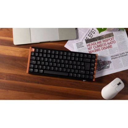 Tipkovnica KEYCHRON K2 HE Special Edition, RGB, Gateron 2.0 magnetic switch, UK Layout, bežična, crna