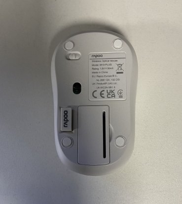 OPEN BOX - Miš RAPOO M10 Plus, bežični, bijeli