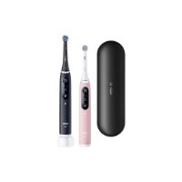 Električna četkica za zube ORAL-B iO6, duopack 2 kom, crna i roza