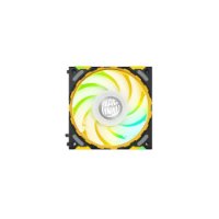 Ventilator YESTON ZC-ZhuiShen, RGB, PWM, 120mm, do 1850 okr/min, crni